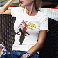 Дамски тениски Moschino принт Още модели, снимка 2 - Тениски - 36683608