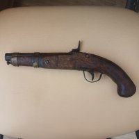 антикварен балкански капсулен пищов ..револвер пистолет пушка сабя , снимка 2 - Антикварни и старинни предмети - 42758316