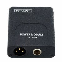 Superlux PS 418-D Battery phantom power adapter - адаптер за фантомно захранване, снимка 3 - Микрофони - 37854929