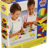 Детски комплект за моделиране на хамбургери / Kitchen Creations Play Play-Doh/ Hasbro, снимка 3 - Пластелини, моделини и пясъци - 39648383