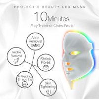 Козметична LED маска за лице – Маска за фотодинамична терапия, снимка 2 - Друго оборудване - 38217065