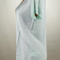 Светлосиня дамска блуза марка Tantra, снимка 3 - Тениски - 36946526