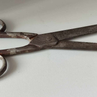Стара шивашка ножица, снимка 2 - Антикварни и старинни предмети - 44526788