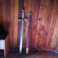 Старинен реставриран меч., снимка 3 - Антикварни и старинни предмети - 33731570