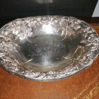 Стара посребрена купа, снимка 1 - Декорация за дома - 38508543