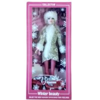 Играчка Кукла Барби със зимни дрехи, снимка 1 - Кукли - 44387424