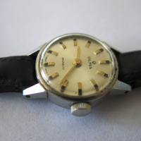 Дамски механичен ретро часовник OLMA Incabloc Waterproof 7670, снимка 5 - Дамски - 44637409