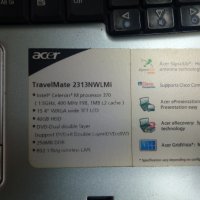 Лаптоп Acer TravelMate 2313nwlmi за части, снимка 4 - Части за лаптопи - 32143671