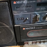 MATSUI Made in KOREA двукасетъчен касетофон, снимка 2 - Радиокасетофони, транзистори - 40778134