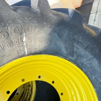 Комплект гуми Michelin и джанти John Deere за трактори John Deere 8-ма серия , снимка 4 - Гуми и джанти - 39669402
