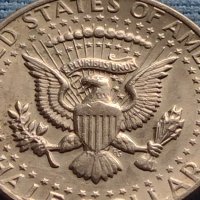 Монета HALF DOLLAR 1974г. USA рядка за КОЛЕКЦИОНЕРИ 36476, снимка 2 - Нумизматика и бонистика - 42714955