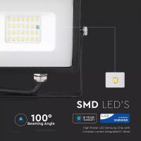 LED Прожектор 20W SAMSUNG Чип - 5 Години Гаранция , снимка 2 - Прожектори - 35018822