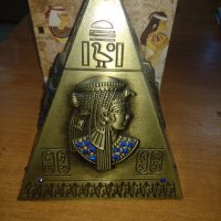 Метална касичка-пирамида,с египетски мотиви12\10см, снимка 3 - Аксесоари и консумативи - 42607805