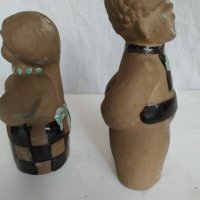 две керамични статуетки-авторски, снимка 3 - Антикварни и старинни предмети - 33908847