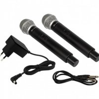 Професионална система BLOW PRM-903, 2 безжични микрофона, предавател, приемник, 50m, снимка 3 - Микрофони - 39691458