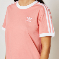  Adidas 3 Stripes Tee - страхотна дамска тениска, снимка 2 - Тениски - 36543726