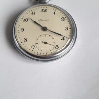 Стар джобен часовник - Мълния, снимка 3 - Антикварни и старинни предмети - 44490396