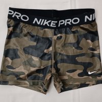 Nike PRO DRI-FIT Camouflage Shorts оригинален клин S Найк спорт , снимка 1 - Спортни екипи - 44277528