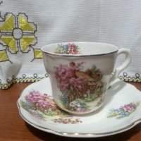 Английски порцелан сет за чай, снимка 3 - Антикварни и старинни предмети - 42868042