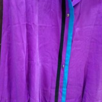 Блуза с дълъг ръкав, 100% естествена коприна, М, снимка 12 - Туники - 42205603