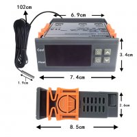 Автоматичен термо контролер за температура,  МОДЕЛ 14 термостат, снимка 4 - Друга електроника - 31169749