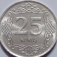 25 куруш Република Турция 2020, снимка 1 - Нумизматика и бонистика - 32163489