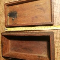 дървена пирографирана кутия антика, снимка 7 - Антикварни и старинни предмети - 38353973