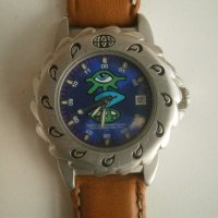 Юношески Animal sports watch, Quartz, Steel, въртящ безел, WR 10 атм, снимка 1 - Детски - 40683660