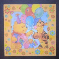 Детска картина за стена "Мечо Пух и приятели" - Winnie the Pooh, снимка 1 - Образователни игри - 42279320