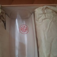 Розови руски чаши Рига RIGA в кутията си за шампанско, вино, снимка 2 - Чаши - 30817890