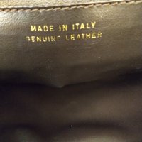  Италианска чанта естествена  кожа НАМАЛЕНА , снимка 9 - Чанти - 37781532
