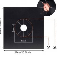 BBQ Протектор подложка за газов котлон на печка , снимка 6 - Печки, фурни - 31665088
