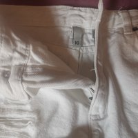 Бели къси панталони, снимка 4 - Къси панталони и бермуди - 37091744