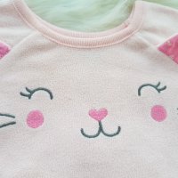 Ватирани блузи за бебе 0-3 месеца, снимка 3 - Бебешки блузки - 38177926