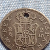 Сребърна монета 2 реала 1785г. Карлос трети Мадрид Испания 13785, снимка 9 - Нумизматика и бонистика - 42900609