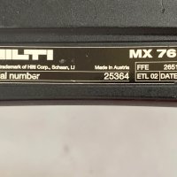 Пушка за директен монтаж Hilti DX76 с магазин Hilti MX76 перфектен!, снимка 7 - Други инструменти - 34450102