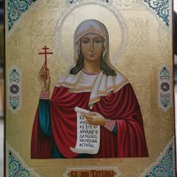 Продавам ръчно рисувана икона на Света Татяна, снимка 1 - Икони - 30736494