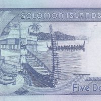 5 долара 2018, Соломонови острови, снимка 2 - Нумизматика и бонистика - 39201974