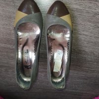 Обувки от естествена кожа, снимка 1 - Дамски обувки на ток - 34549853
