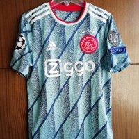 Ajax Quincy Promes Adidas Champions League оригинална рядка тениска фланелка Аякс Промес , снимка 2 - Тениски - 38818874