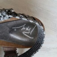 дамски сандали на ток, снимка 2 - Сандали - 14988124