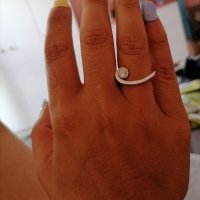 Уникален сребърен пръстен - модел R097, снимка 4 - Пръстени - 37249730