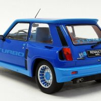 Renault 5 Turbo 1981 - мащаб 1:18 на IXO модела е нов в PVC дисплей-кейс, снимка 2 - Колекции - 29450973