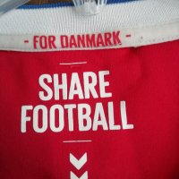 Denmark Hummel оригинална фланелка тениска Дания национален отбор, снимка 4 - Тениски - 38398502