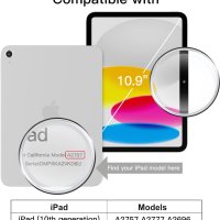 Калъф JETech за iPad 10 (10,9-инчов, модел 2022 г., 10-то поколение), снимка 2 - Калъфи, кейсове - 42280135