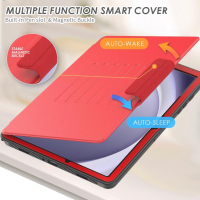 TECHGEAR Enduro Магнитен калъф за Samsung Galaxy Tab A9 Plus 11" (SM-X210 / SM-X215), червен, снимка 6 - Калъфи, кейсове - 44559007