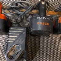 Bosch 14.4v-батерии и зарядно