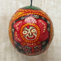 Джаганнатх топка за декорация, снимка 2 - Декорация за дома - 35815230