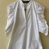 Бяла риза ZARA - S, снимка 1 - Ризи - 39889377