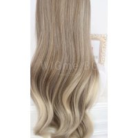 Дълга руса перука на вълни с бретон Беатрис, снимка 6 - Аксесоари за коса - 30918193